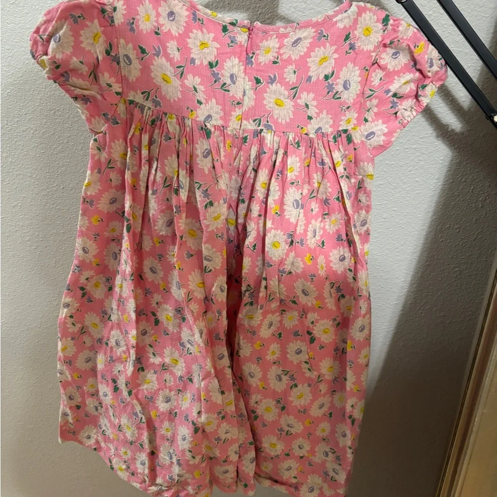 Mini Boden Pink Floral Dress - Picture 4 of 4